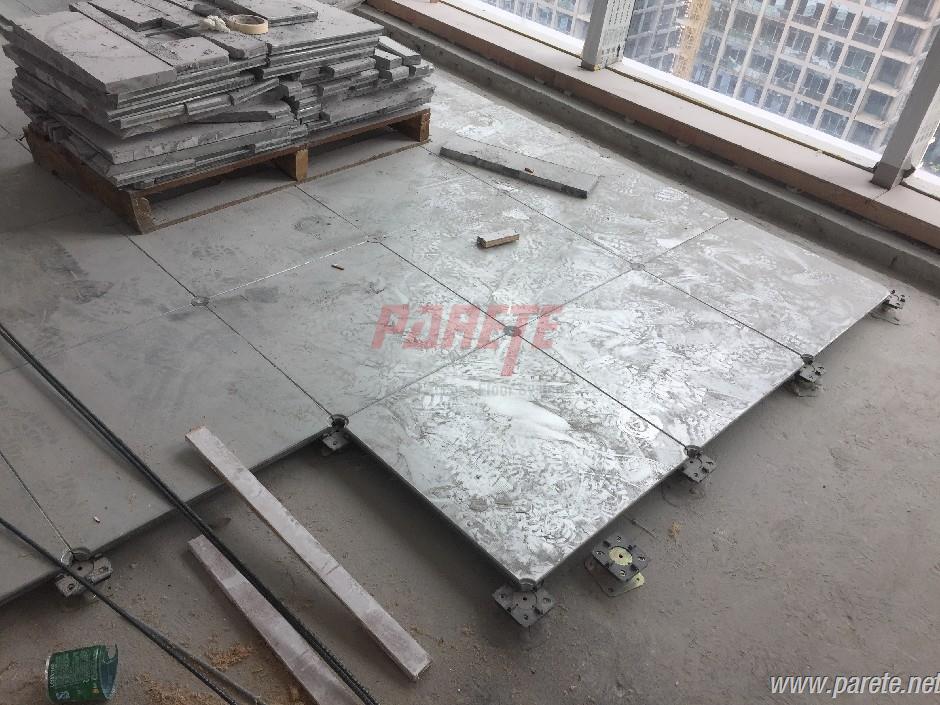 Project-PF Commercial Center-GRC raised floor